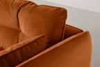 Modell 19 3-Sitzer Sofa mit Recamiere rechts, Bronze