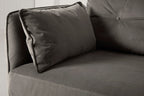 Modell 19 3-Sitzer Sofa mit linker Chaiselongue, Elefant