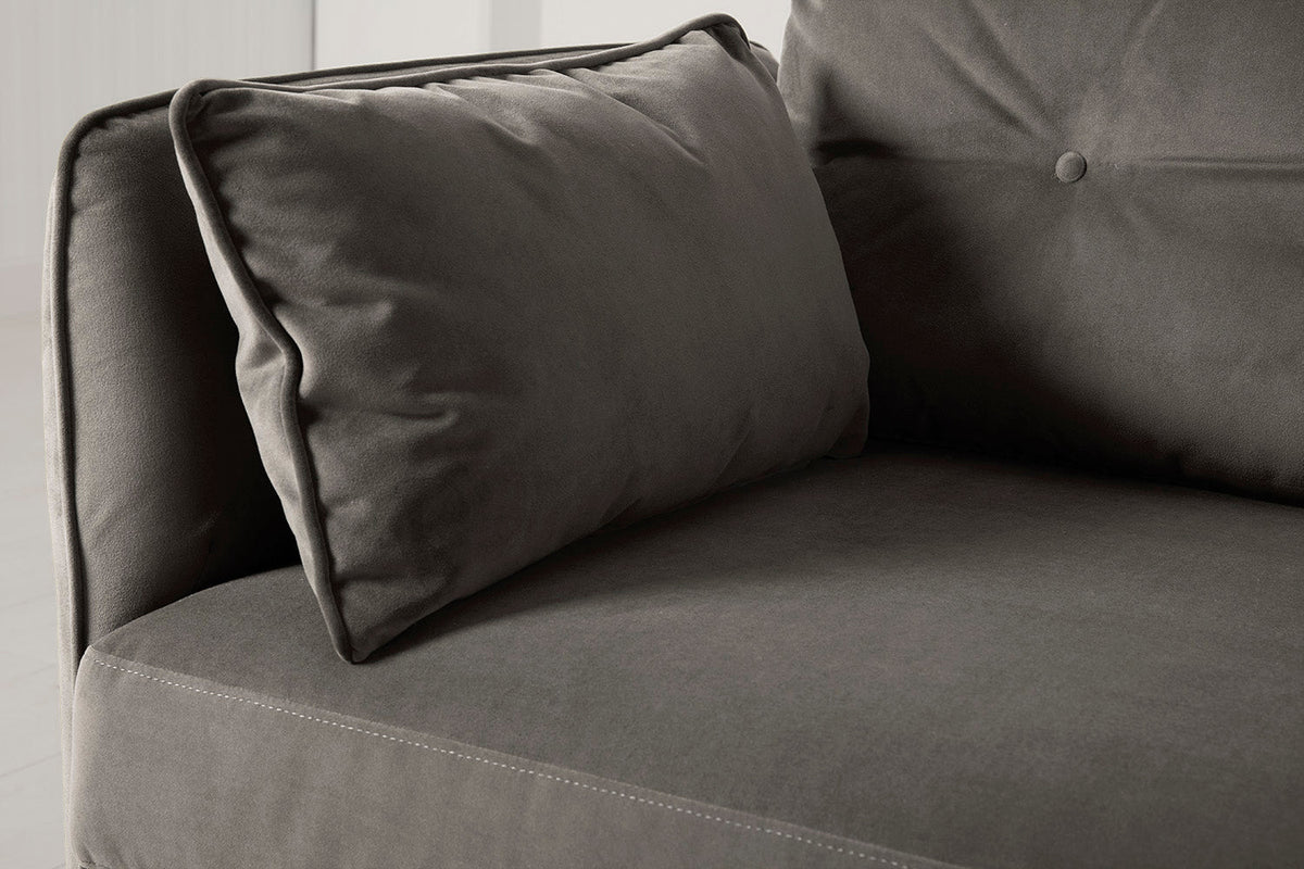 Modell 19 3-Sitzer Sofa mit linker Chaiselongue, Elefant