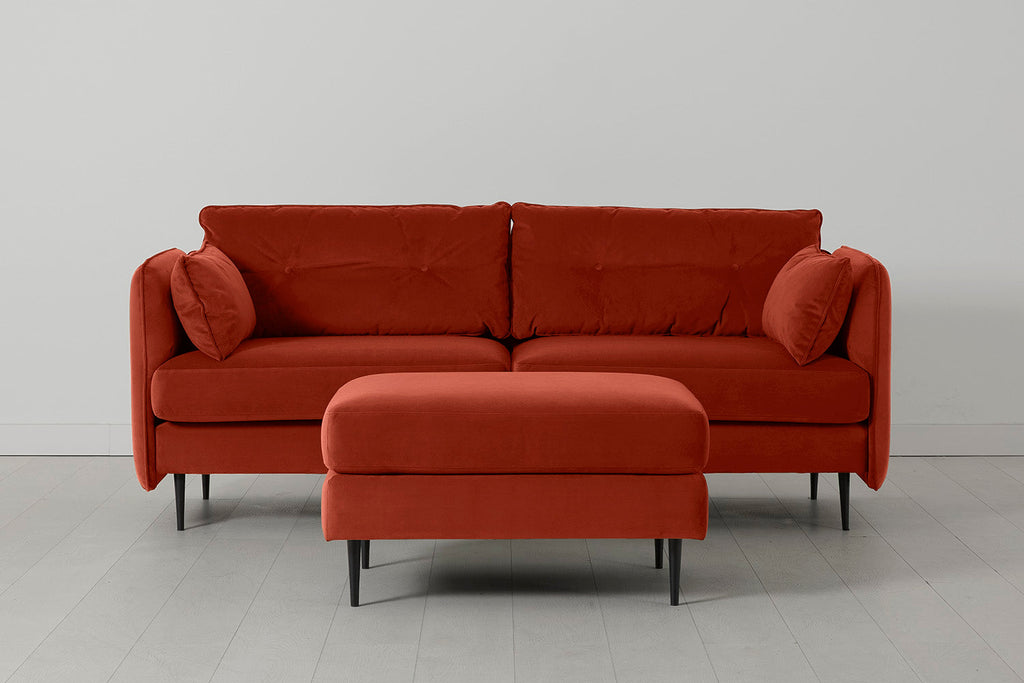 Modell 19 3-Sitzer-Sofa mit Ottomane