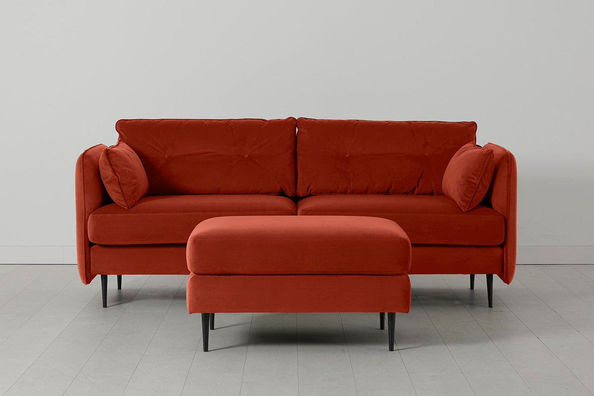 Modell 19 3-Sitzer-Sofa mit Ottomane