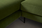 Modell 19 3-Sitzer Sofa mit linker Chaiselongue, Vine