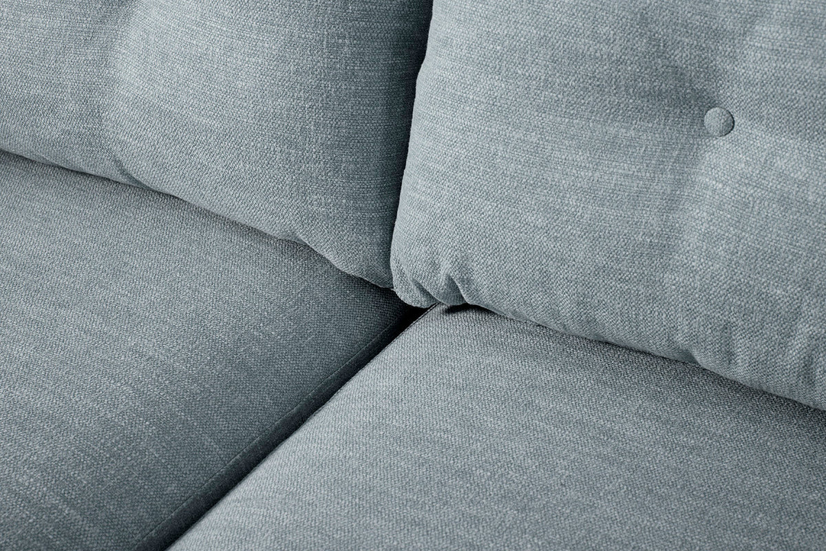 Modell 19 3-Sitzer Sofa mit rechter Chaiselongue, Seaglass