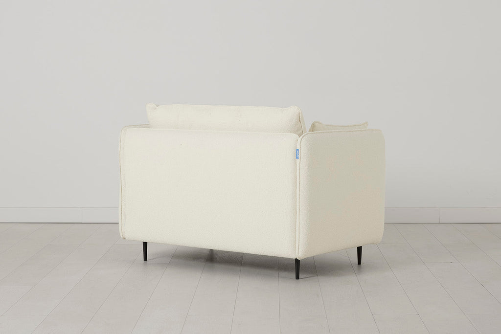 Modell 19 Zweisitzer-Sofa, Elfenbein
