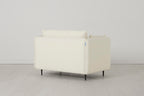 Modell 19 Zweisitzer-Sofa, Elfenbein