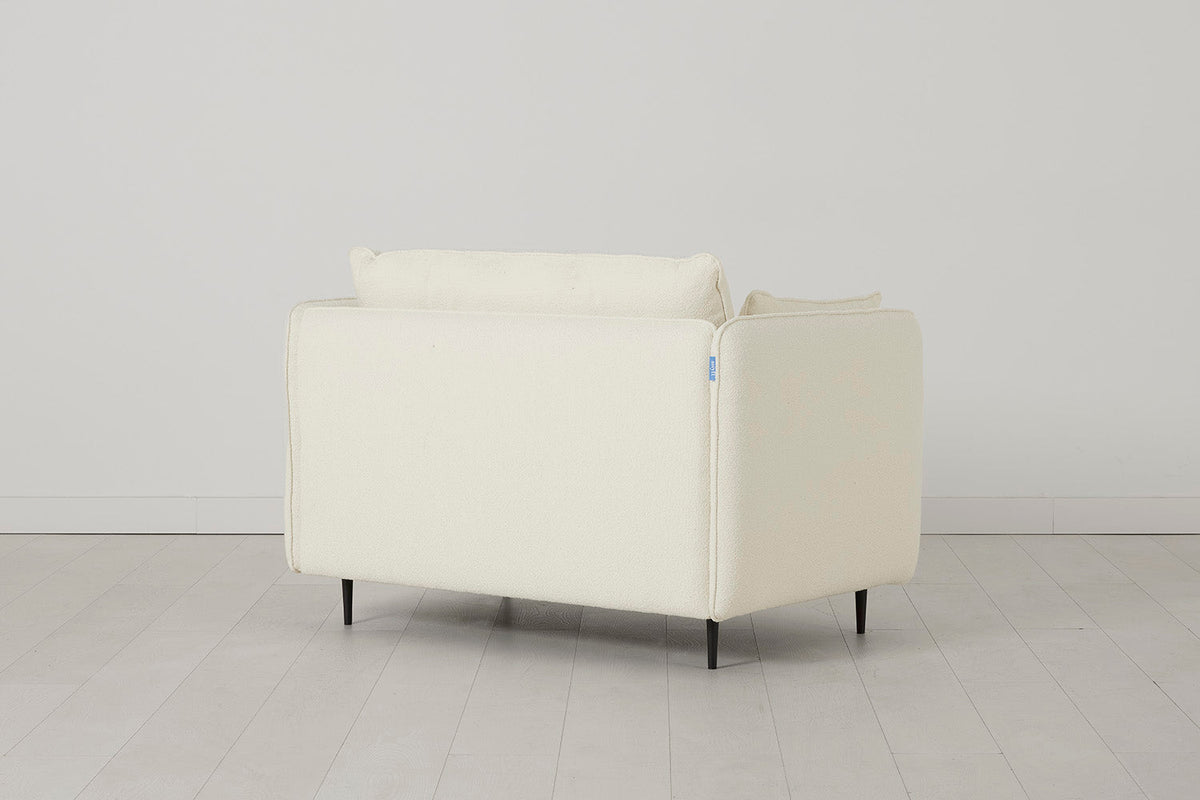 Modell 19 Zweisitzer-Sofa, Elfenbein