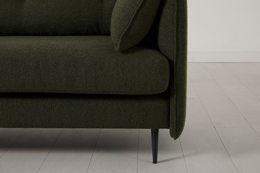 Modell 19 2-Sitzer Sofa mit Ottomane, Fern