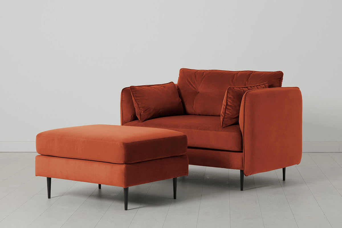 Modell 19 Loveseat, Ziegel