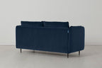 Modell 19 2-Sitzer Sofa mit Ottoman, Indigo