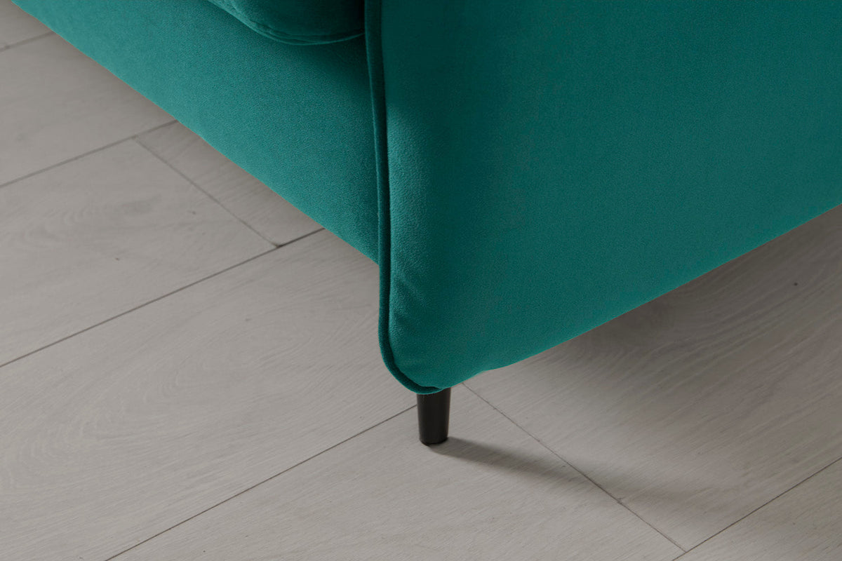 Modell 19 Dreisitzer-Sofa, Kingfisher