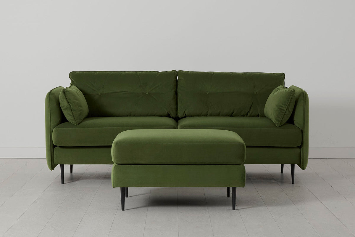 Modell 19 3-Sitzer-Sofa mit Ottomane