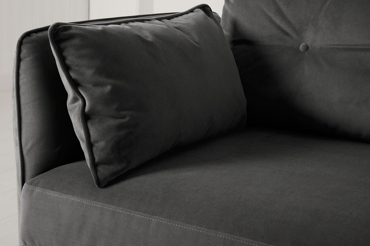 Modell 19 3-Sitzer-Sofa, Anthrazit