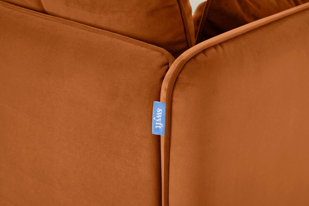 Sofa Modell 19, 3-Sitzer, Bronze