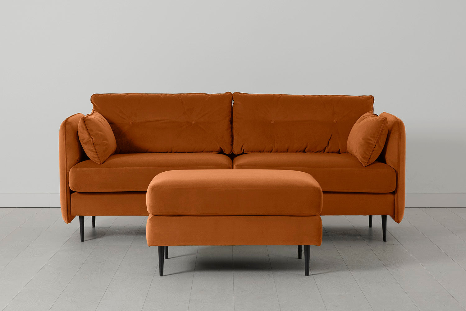 Sofa Modell 19, 3-Sitzer, Bronze