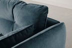 Modell 19 3-Sitzer Sofa mit Ottomane, Hydro