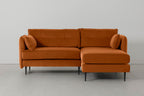 Modell 19 3-Sitzer Sofa mit Recamiere rechts, Bronze