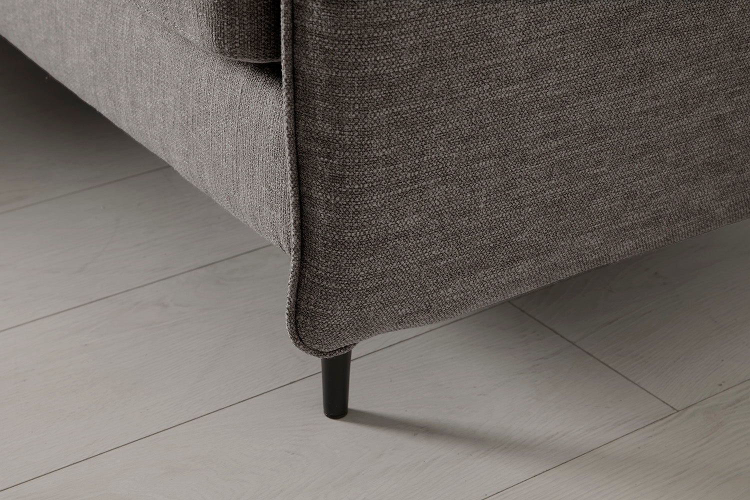 Modell 19 3-Sitzer Sofa mit linker Chaise, Shadow