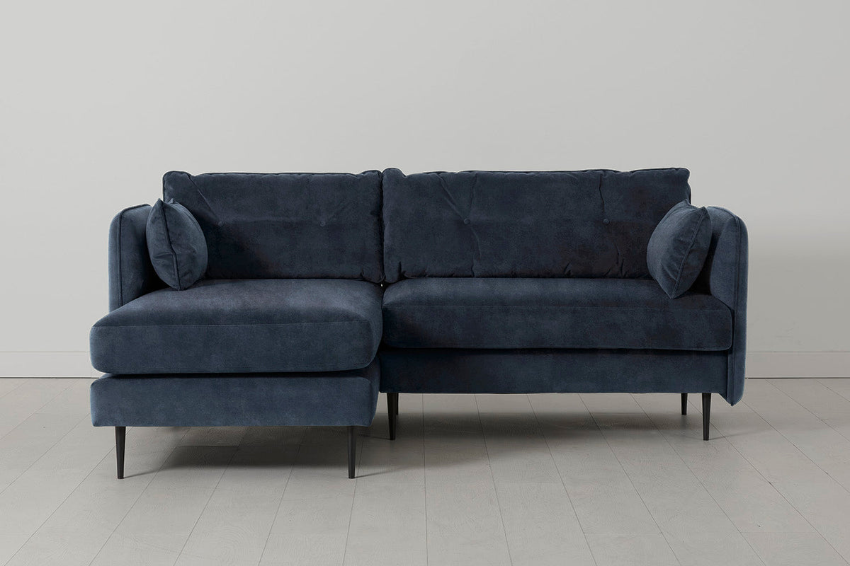 Modell 19 3-Sitzer Sofa mit linker Chaiselongue, Ocean