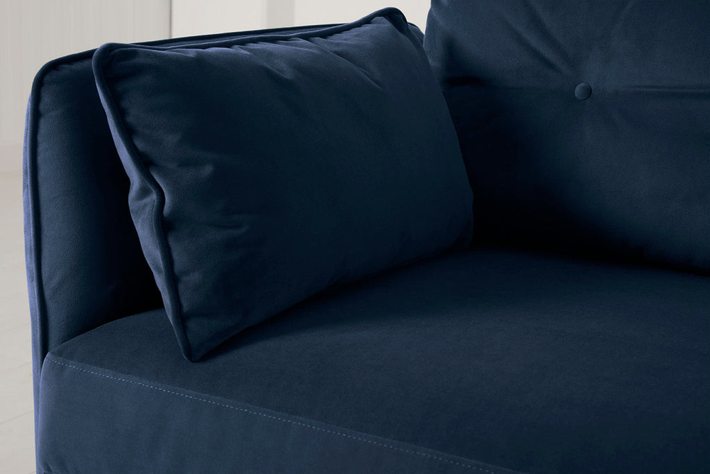 Modell 19 Zweisitzer-Sofa, Indigo