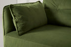 Modell 19 3-Sitzer Sofa mit linker Chaiselongue, Vine