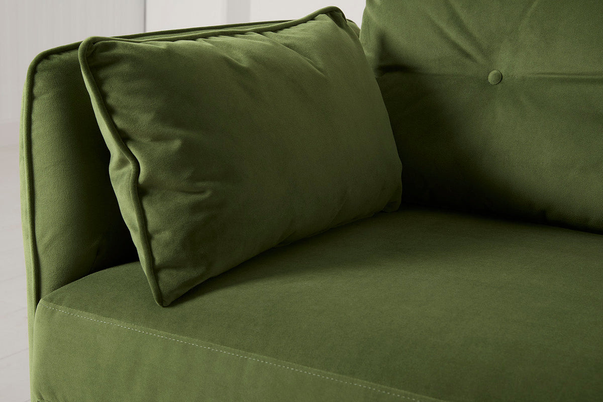 Modell 19 3-Sitzer Sofa mit linker Chaiselongue, Vine