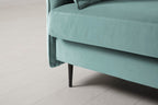 Modell 19 3-Sitzer Sofa mit linker Chaiselongue, Airforce