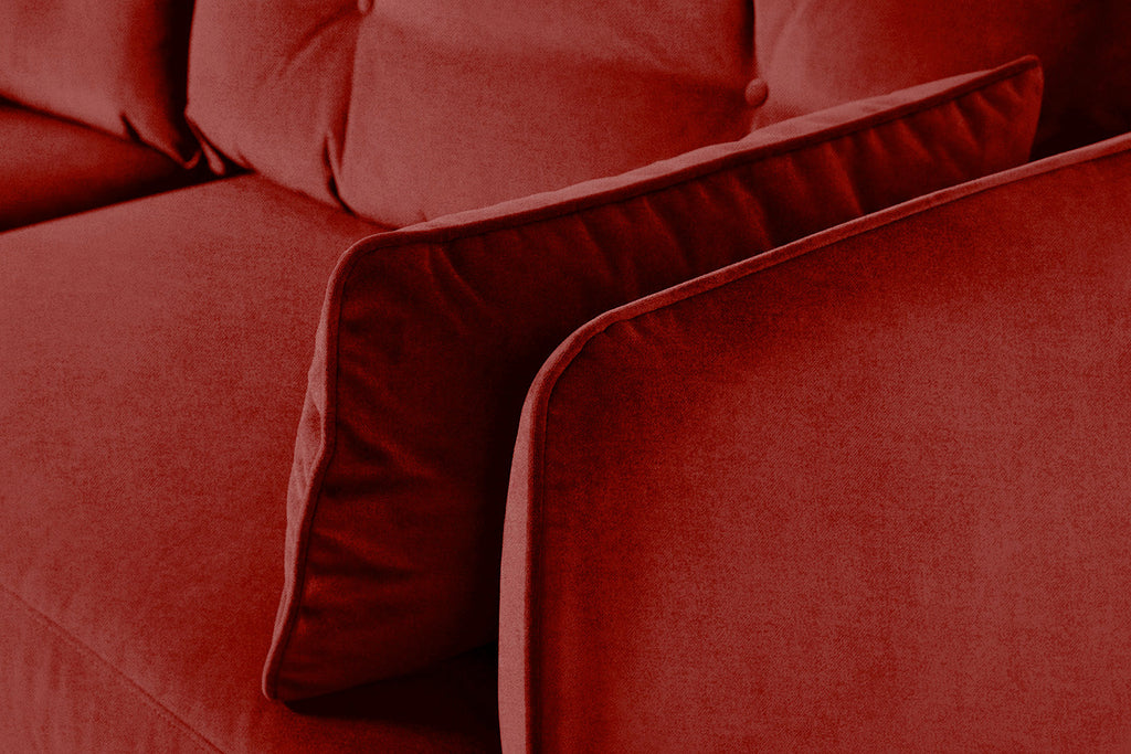 Modell 19 3-Sitzer Sofa mit linker Chaiselongue, Harissa
