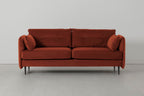 Modell 19 3-Sitzer Sofa, Ziegelrot