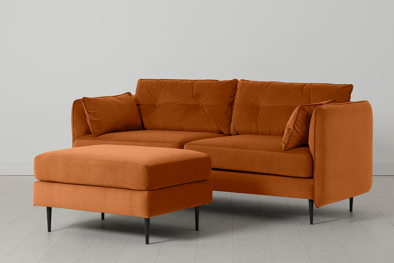 Sofa Modell 19, 3-Sitzer, Bronze