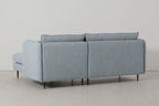 Modell 19 3-Sitzer Sofa mit rechter Chaiselongue, Seaglass