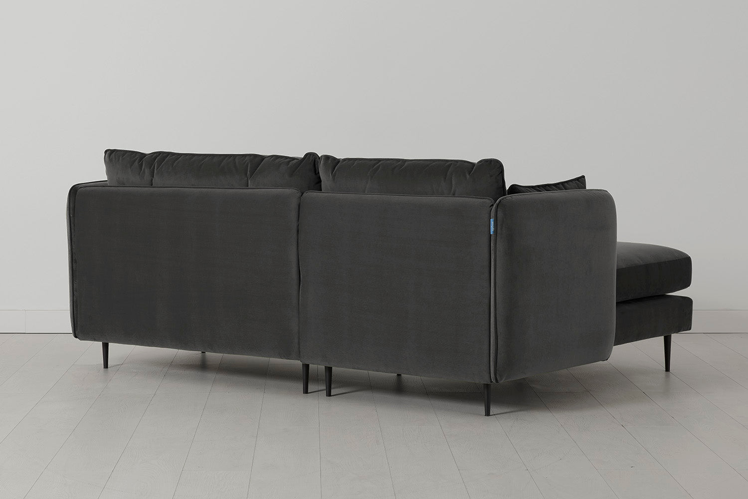Modell 19 3-Sitzer Sofa mit linker Chaiselongue, Anthrazit