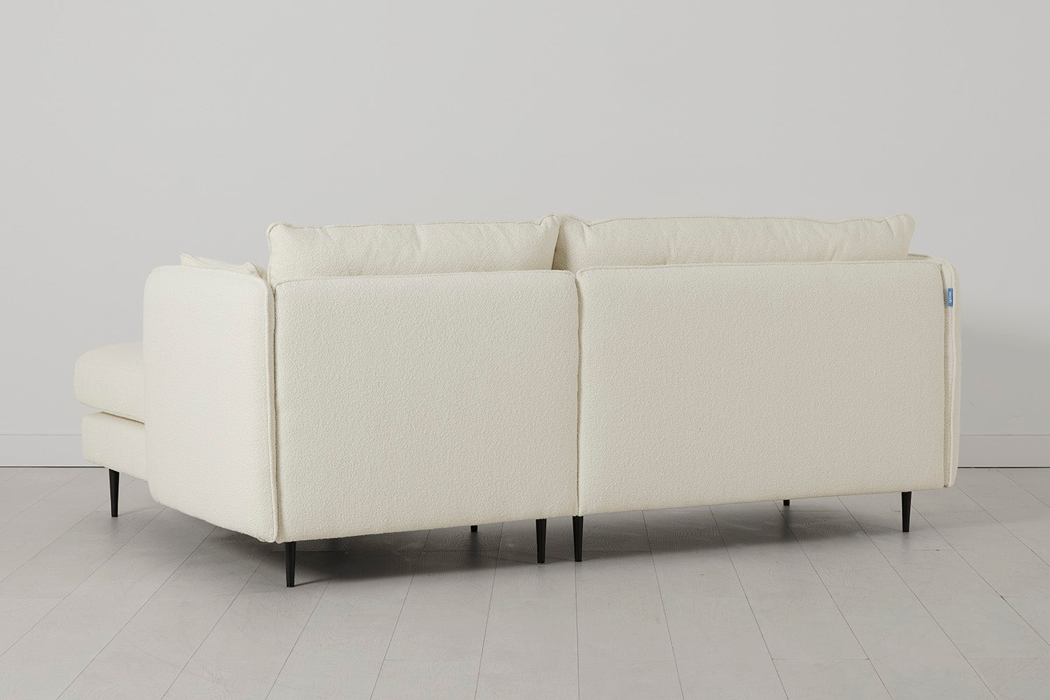 Modell 19, 3-Sitzer Sofa mit Recamiere rechts, Ivory