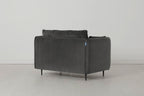 Modell 19 Zweisitzer-Sofa, Anthrazit