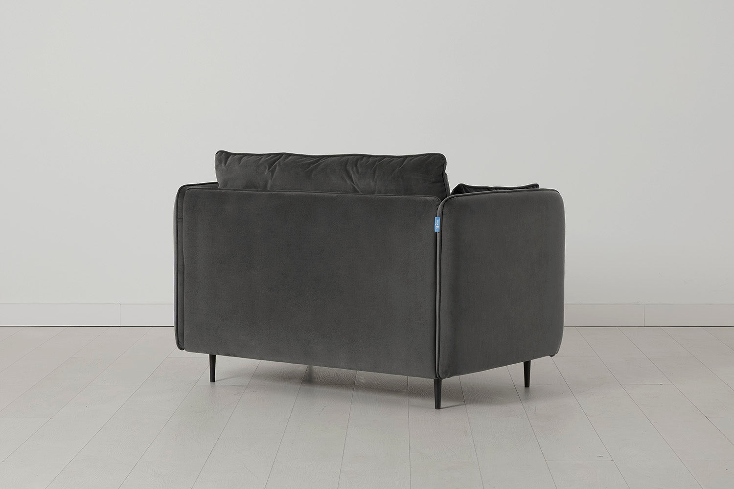 Modell 19 Zweisitzer-Sofa, Anthrazit