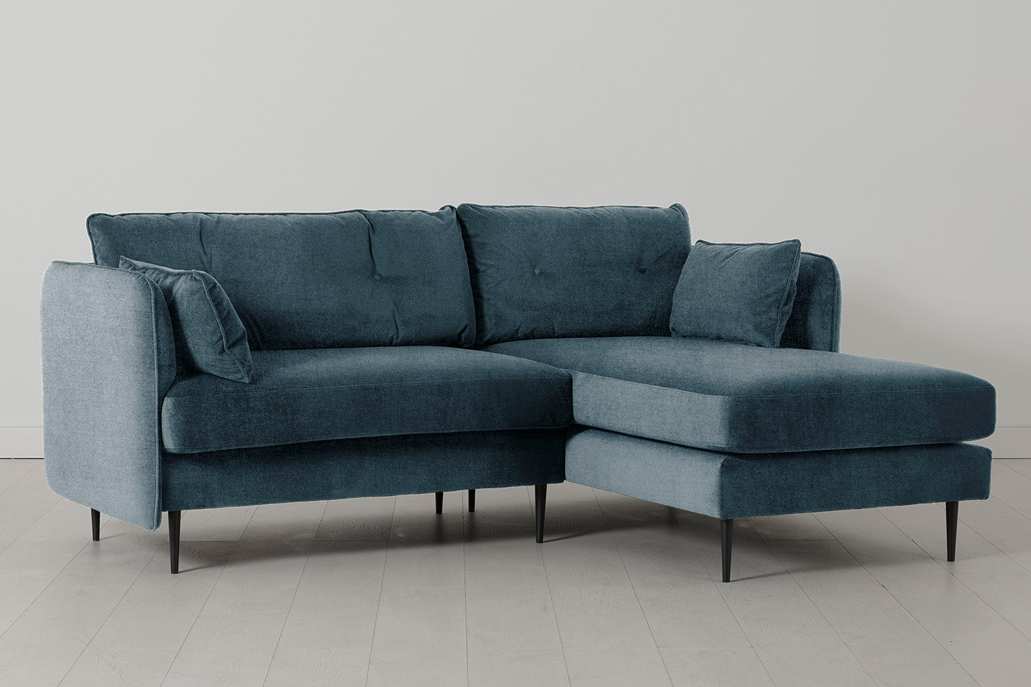 Modell 19 3-Sitzer Sofa mit Recamiere rechts, Hydro