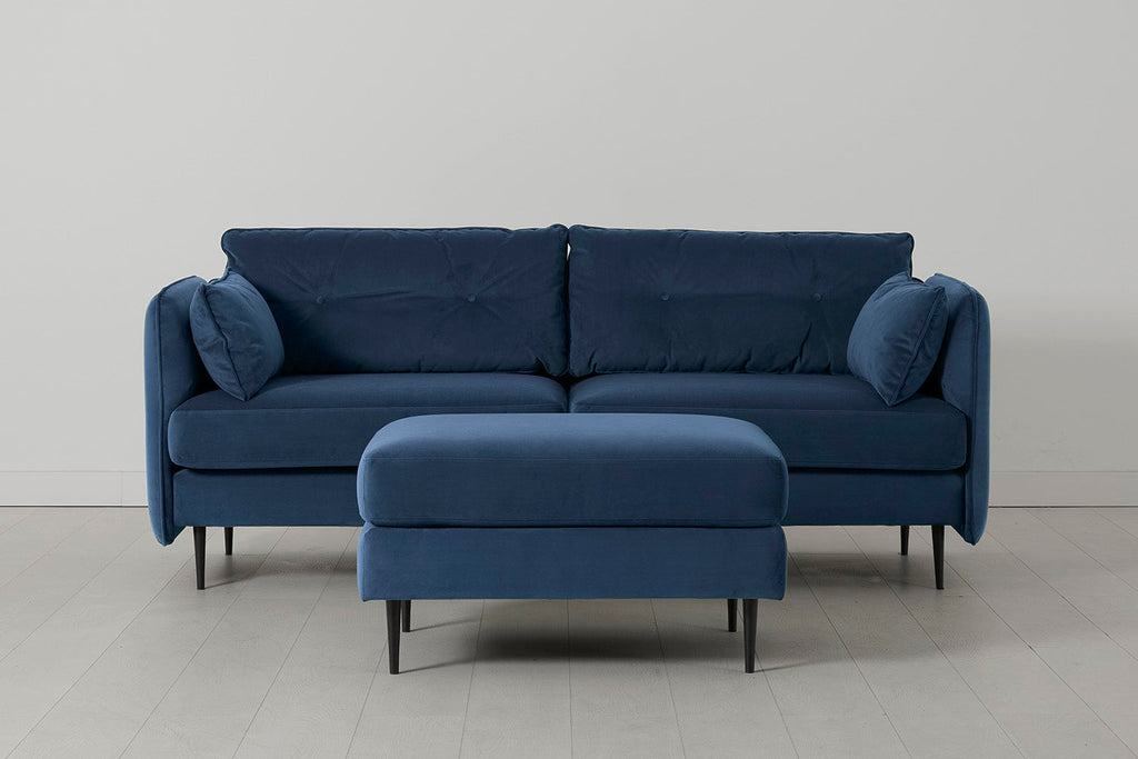 Modell 19 3-Sitzer-Sofa mit Ottomane