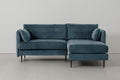 Modell 19 3-Sitzer Sofa mit Recamiere rechts, Hydro