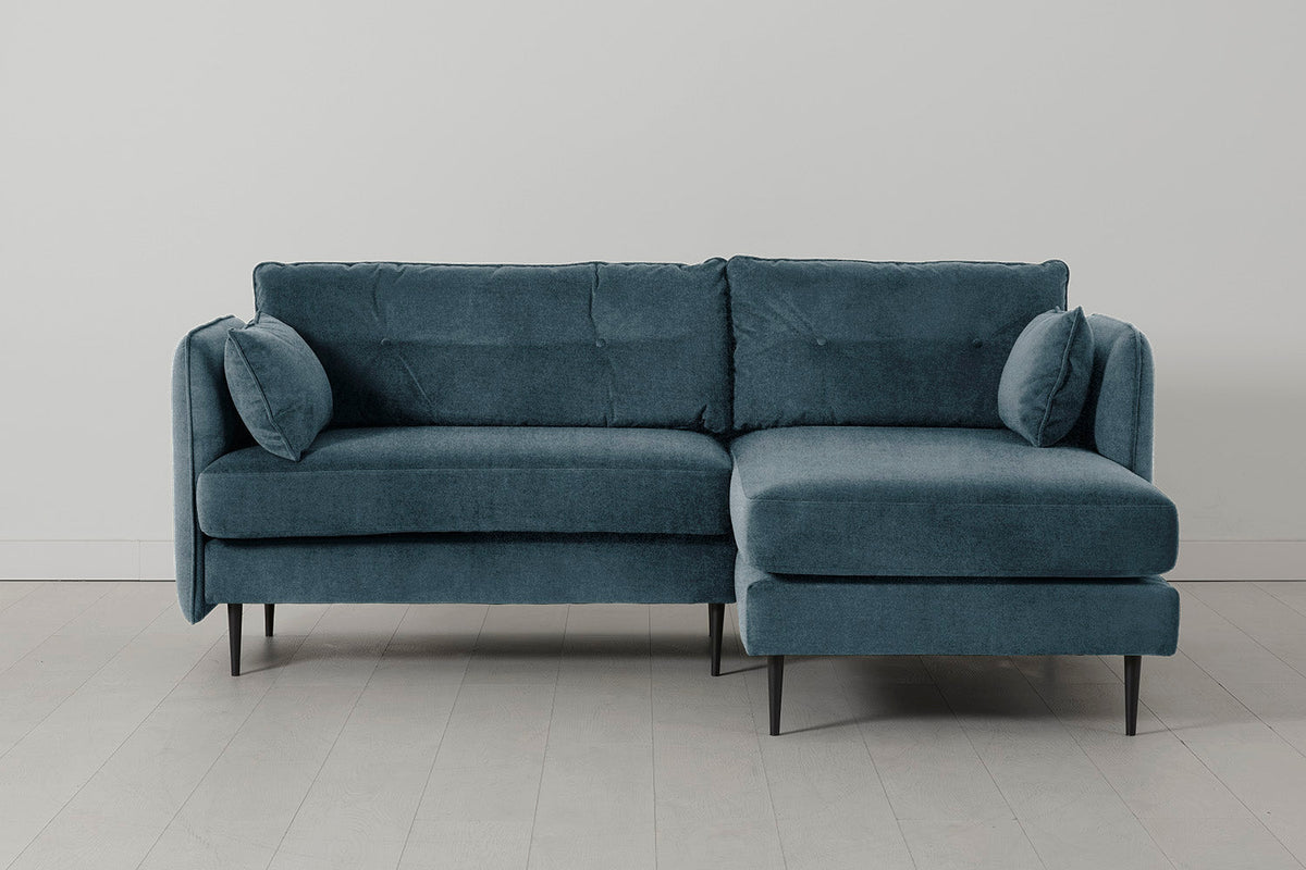 Modell 19 3-Sitzer Sofa mit Recamiere rechts, Hydro