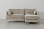 Modell 19 3-Sitzer Chaiselongue Rechts, Kreide