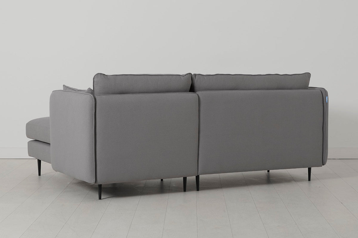 Modell 19 3-Sitzer-Sofa mit Chaise Longue rechts, Risso