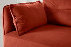 Modell 19 3-Sitzer Sofa mit rechter Chaiselongue, Paprika