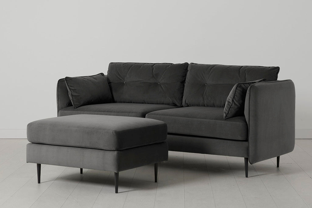 Modell 19 3-Sitzer-Sofa, Anthrazit