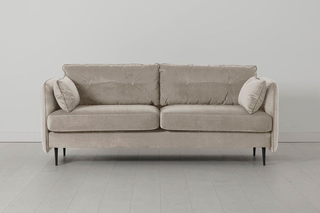 Modell 19 Dreisitzer-Sofa, Kreide