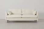 Modell 19 3-Sitzer Sofa, Elfenbein