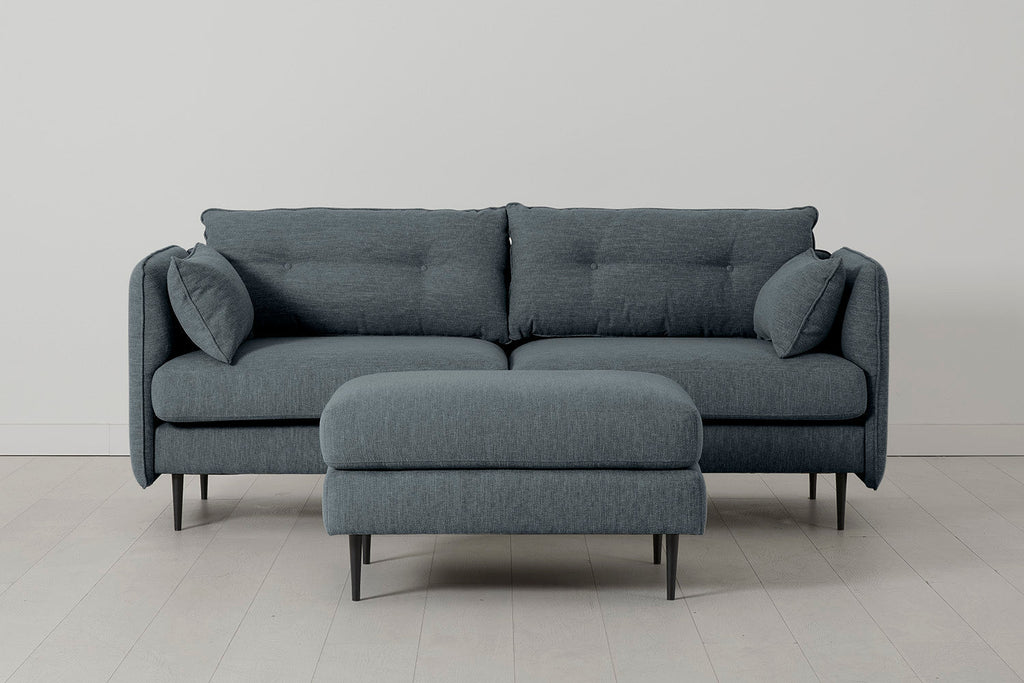 Modell 19 3-Sitzer-Sofa mit Ottomane