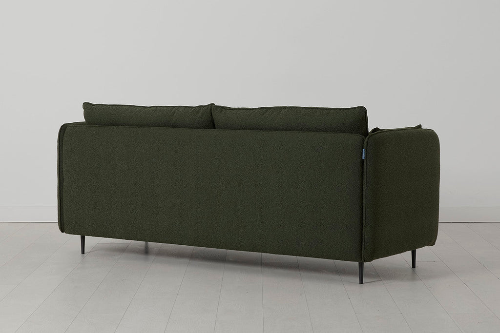 Modell 19 3-Sitzer-Sofa mit Ottomane, Farn