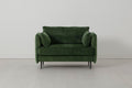 Modell 19 Zweisitzer-Sofa, Koniferengrün