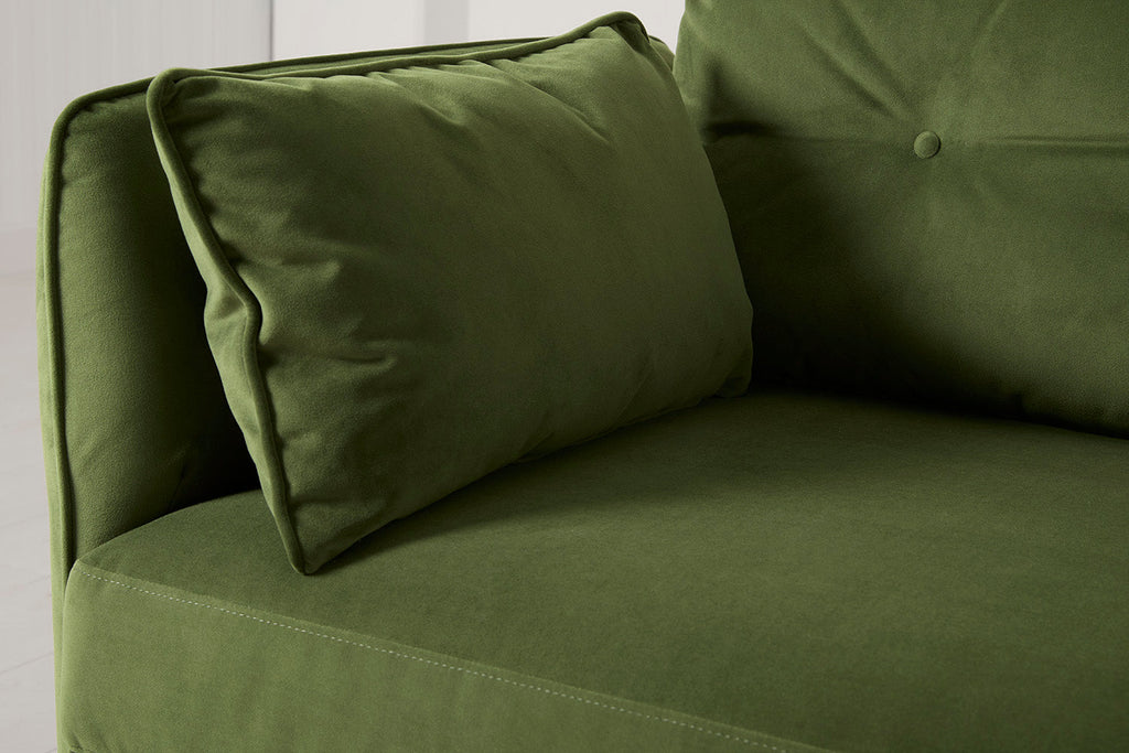 Modell 19 3-Sitzer Sofa mit linker Chaiselongue, Vine