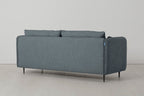 Modell 19 Dreisitzersofa mit Ottomane, Marine