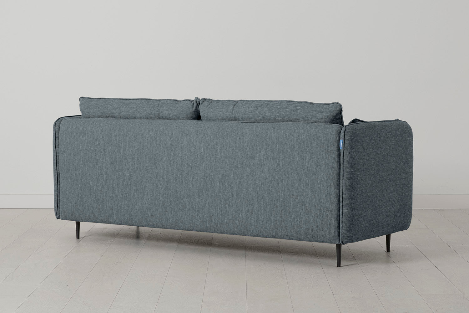 Modell 19 Dreisitzersofa mit Ottomane, Marine